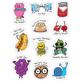 Creative Teaching Press CTP8453 So Much Pun Punny Rewards Stickers