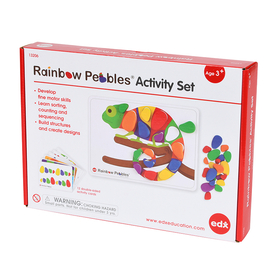 Learning Advantage CTU13206 Rainbow Pebbles Activity Set
