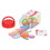 Edx Education CTU13228 Junior Rainbow Pebbles Clear, Price/Pack