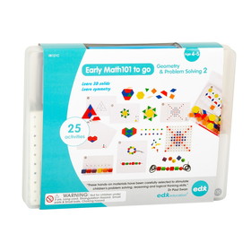 Edx Education CTU38121 Early Math101 Geometry & Problem, Solving In Home Learning Kit