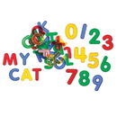 Learning Advantage CTU56500 Letters & Number Set Mini Jar Transparent