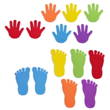 Learning Advantage CTU63525 Hand And Foot Mark Set