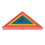 TickiT CTU73418 Wooden Rainbow Architect Triangles, Price/Each