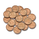 Learning Advantage CTU7521 Plastic Coins 100 Pennies