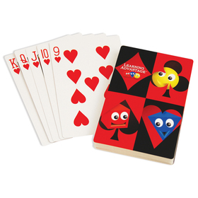 Learning Advantage CTU7658 Giant Playing Cards 4.25 X 7.75In