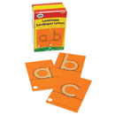 Didax DD-210829 Tactile Sandpaper Lowercase Letters