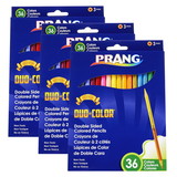 Prang DIX22118-3 Prang Duo Color Pencils 36, Color St (3 ST)