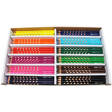 Dixon Ticonderoga DIX28144 Prang Groove Colored Pencils 144 Ct