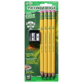 Ticonderoga DIX33309 Ticonderoga My 1St Pencil Sharp 4Pk