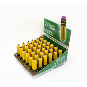 Dixon Ticonderoga DIX38936 Ticonderoga 36 Pk Pencil Shaped Erasers