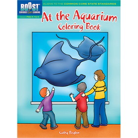 BOOST DP-493970 Boost At The Aquarium Coloring Book, Gr Pk-K