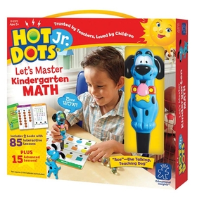 Educational Insights EI-2373 Hot Dots Jr Lets Master Math Gr K