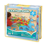 Educational Insights EI-4809 Usa Foam Map Puzzle