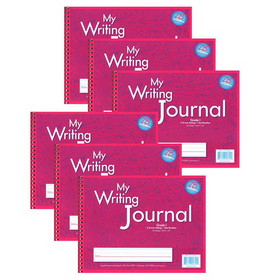 Zaner-Bloser ELP0601-6 My Writing Journal Pink, Gr 1 (6 EA)