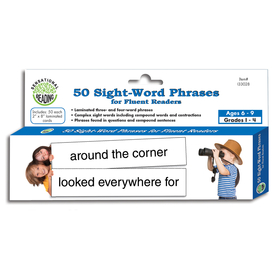 Essential Learning Products ELP133028 50 Sight Word Phrases For Fluent Readers