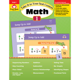 Evan-Moor EMC3071 Take It To Your Seat Gr 1 Math - Centers