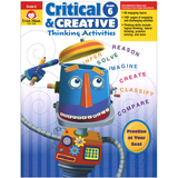Evan-Moor EMC3396 Critical And Creative Thinking Activities Gr 6