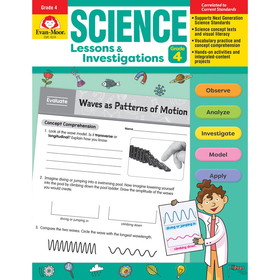 Evan-Moor Educational Publishers EMC4314 Science Lssns & Investigations Gr 4