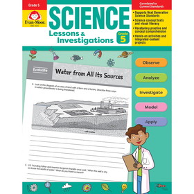Evan-Moor Educational Publishers EMC4315 Science Lssns & Investigations Gr 5