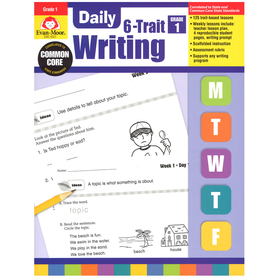 Evan-Moor EMC6021 Daily 6 Trait Writing Gr 1