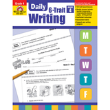Evan-Moor EMC6024 Daily 6 Trait Writing Gr 4