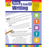 Evan-Moor EMC6028 Daily 6 Trait Writing Gr 8