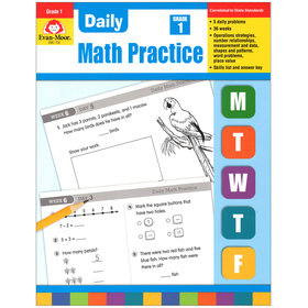 Evan-Moor EMC750 Daily Math Practice Gr 1