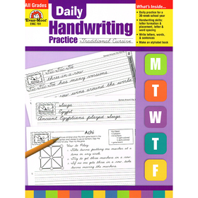 Evan-Moor EMC791 Daily Handwriting Trad. Cursive