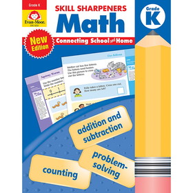 Evan-Moor Educational Publishers EMC8250 Skill Sharpeners Math Grade K