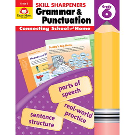 Evan-Moor Educational Publishers EMC9956 Skill Sharpener Grammar & Punc Gr 6