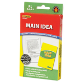 Edupress EP-3401 Main Idea Practice Cards Reading Levels 5.0-6.5
