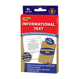 Edupress EP-3438 Informational Text Blue Lvl Reading - Comprehension Practice Cards