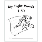 Teacher Created Resources EP-60002 My Own Books Sight Words 1-50