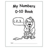 Teacher Created Resources EP-60006 My Own Books My Numbers 0-10 Book
