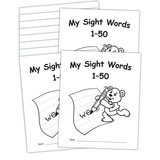 Teacher Created Resources EP-60113 My Own Books Sight Words 1-50 10Pk