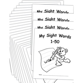 Teacher Created Resources EP-60114 My Own Books Sight Words 1-50 25Pk