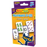 Teacher Created Resources EP-62066 Pete The Cat Numbers 0-25 Flash, Cards
