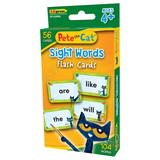 Teacher Created Resources EP-62068 Pete The Cat Sight Words Flash Crds