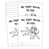 Teacher Created Resources EP-62142 My Own Books Sight Word 51-100 10Pk