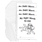 Teacher Created Resources EP-62143 My Own Books Sight Word 51-100 25Pk