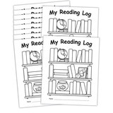 Teacher Created Resources EP-62144 My Own Books My Reading Log 10-Pack