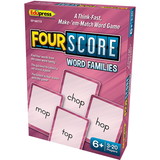 Teacher Created Resources EP-66115 Four Score Word Families Card Game