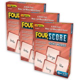 Teacher Created Resources EP-66117-3 4 Score Sight Word Card Game (3 PK)