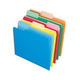 Esselte ESS15213ASST Oxford 100Ct Assort Color Top File Folders