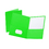 Esselte ESS57503 Twin Pocket Portfolios 25/Box Light Green, Price/EA