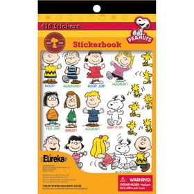 Eureka EU-609600 Peanuts Sticker Book