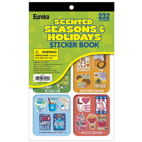 Eureka EU-609623 Seasons & Holiday Scent Stickerbook