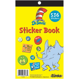 Eureka EU-609720 Dr Seuss Sticker Book