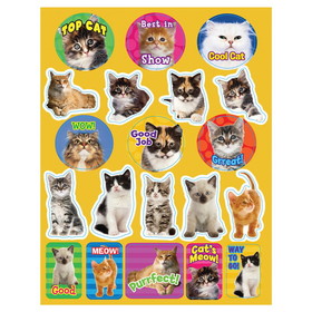Eureka EU-655202 Motivational Cats Theme Stickers