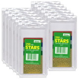 Eureka EU-82402-12 Stickers Foil Stars .5In, Assorted 250 Per Pk (12 PK)